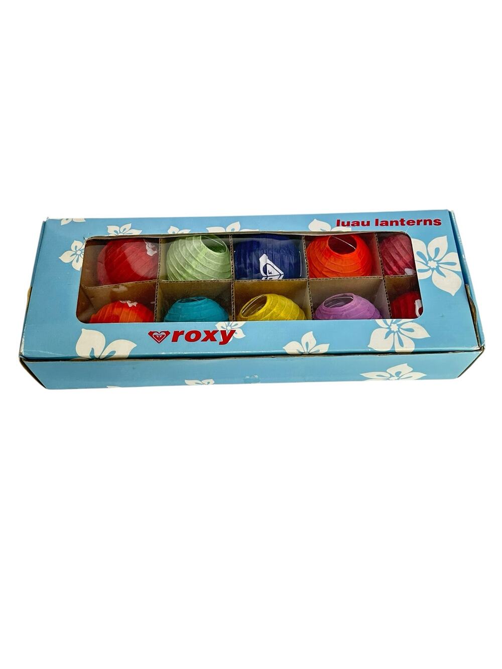 roxy luau lanterns vintage 90s festival party decor